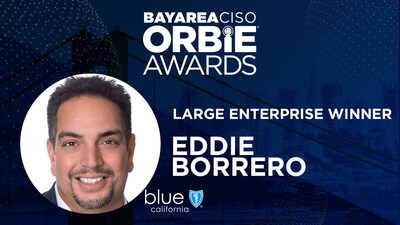 Large Enterprise ORBIE Winner, Eddie Borrero of Blue Shield of California