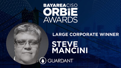 Large Corporate ORBIE Winner, Steve Mancini of Guardant Health