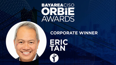 Corporate ORBIE Winner, Eric Tan of Flock Safety