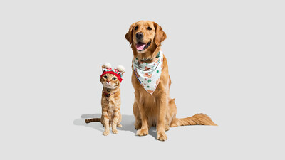 With everything from apparel and accessories to toys and treats, Petco is the ultimate holiday destination for pets. Petco's Holiday Grooming Package will feature a variety of seasonal offerings, including a festive bandana while supplies last.