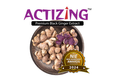 Acitiz!ng Premium Black Ginger Extract wins NIE New Ingredient Award 2024!