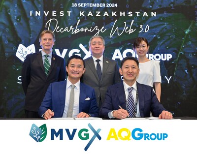 PR Image AQ and MVGX N62 369 Driving Sustainable Digital Asset Mining: Kazakhstan's AQGroup and Singapore's MVGX Group Lead the Charge to Decarbonize Web 3.0