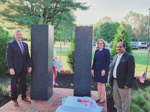 9/11 Memorial Unveiled in Chesterfield, NJ, and National Day of Service Commemorated in Milpitas, CA