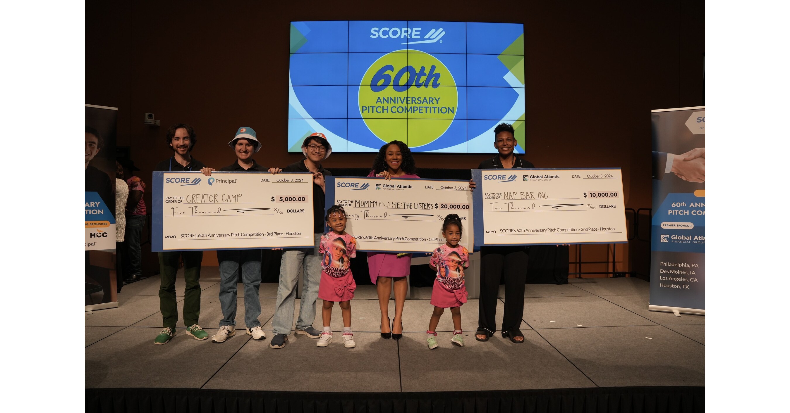 SCORE Announces Winners of its Small Business Pitch Competition in Houston