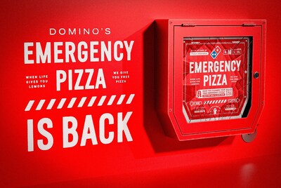 Domino's Emergency Pizza regresa más grande que nunca