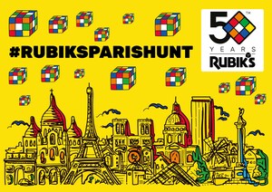 50 ANS DU RUBIK'S CUBE : UNE CHASSE AU TRÉSOR GÉANTE S'INSTALLE À PARIS !