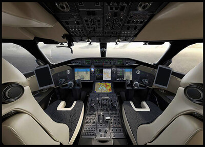 Rendering Cockpit Tablet EFB on a Global 6500