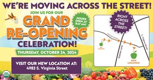 Natural Grocers® Invites Reno, NV Community to Grand Reopening at New Location on October 24, 2024