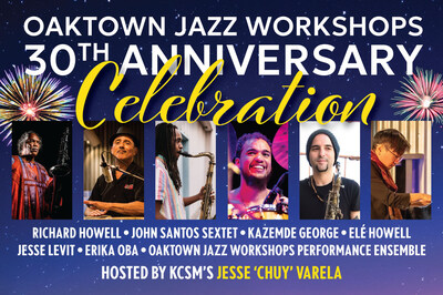 Oaktown Jazz Workshops Celebrates 30th Anniversary • Saturday, November 16th at 7:30pm @ Yoshi's, Oakland, CA