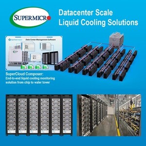 Supermicro Solidifies Position as a Leader in Complete Rack Scale Liquid Cooling Solutions -- Currently Shipping Over 100,000 GPUs Per Quarter