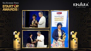 KINARA CAPITAL'S FOUNDER & CEO, HARDIKA SHAH, WINS THE PRESTIGIOUS 'THE ECONOMIC TIMES STARTUP AWARD (ETSA) 2024'