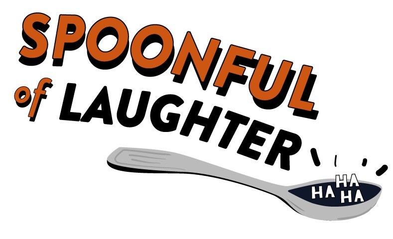 Spoonful of Laughter logo.