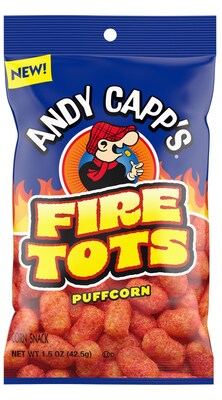 Conagra Brands, Inc., one of North America's leading branded food companies, is unveiling new meat snacks, sunflower seeds and bagged salty snacks at the 2024 National Association of Convenience Stores (NACS) Show in Las Vegas, October 8-10. Among the new offerings are Andy Capp’s® Fire Tots. These melt-in-your mouth puffcorn snacks in the shape of a tater tot offer the same deliciously spicy heat as Andy Capp’s Fire Fries. A 1.5 oz. bag, debuting in November, is perfect for a quick snack.