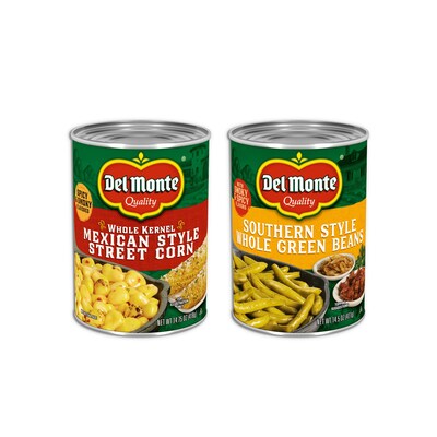 Del Monte Foods is delivering exciting, flavorful foods that tap into the growing demand for ethnic and global tastes with new offerings like Mexican Style Street Corn and Southern Style Green Beans.
