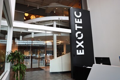Exotec's new office located on Peachtree Street in Atlanta.