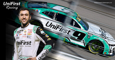 The UniFirst No. 9 Chevy makes NASCAR Cup Series playoff race at Charlotte Motor Speedway ROVAL on Sunday, October 13.