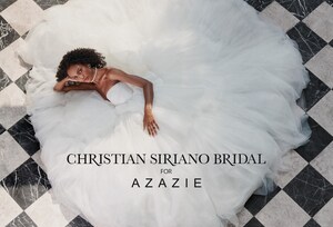 Azazie Teams Up with Iconic Designer Christian Siriano for an Exclusive Bridal Collaboration