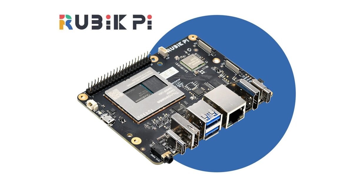 Thundercomm lanza RUBIK Pi en plataformas Qualcomm Thundercomm lanza RUBIK Pi en plataformas Qualcomm