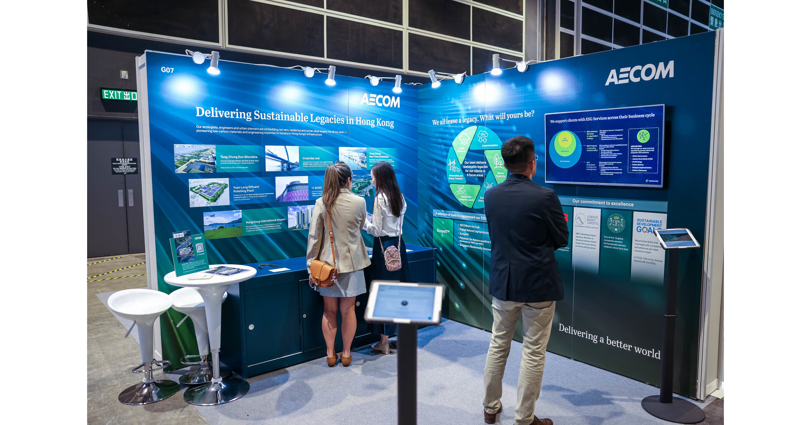 AECOM promotes nature-positive infrastructure at ReThink Hong Kong 2024