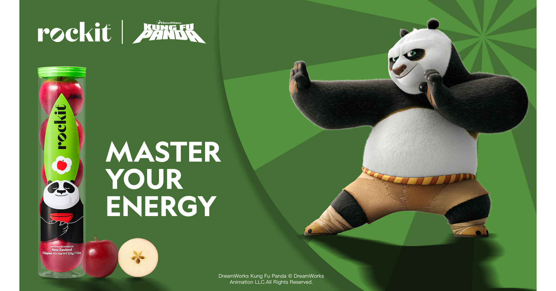 ROCKIT™ APPLE PACKS A PUNCH WITH KUNG FU PANDA