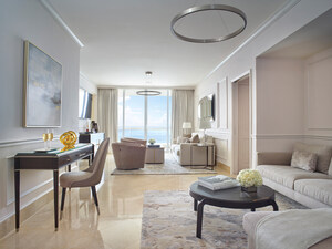 Acqualina Resort Debuts New Three Bedroom Suite With Sophisticated Elements Resembling a High-Design Villa