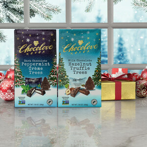 Discover Joy This Holiday Season with Chocolove's Indulgent Tree-Shaped Bites &amp; Luxurious Gift Boxes