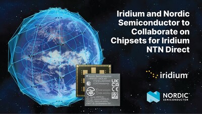 Iridium and Nordic Semiconductor to Collaborate on Chipsets for Iridium NTN Direct