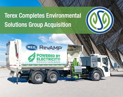 Terex Completes Environmental Solutions Group Acquisition