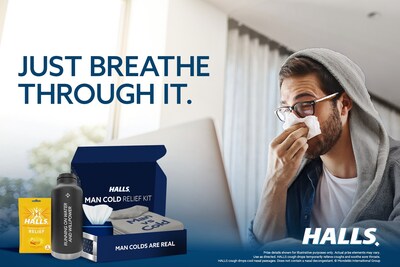 The HALLS brand is excited to unveil its first-ever limited-edition HALLS Man Cold Relief Kit