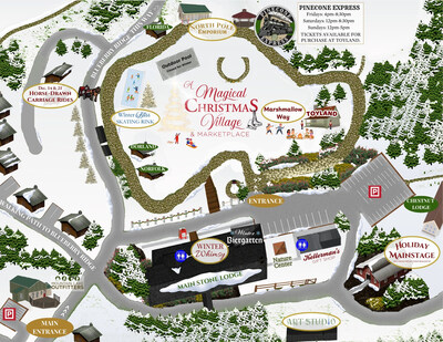 <div>'Magical Christmas Village & Marketplace' at Mountain Lake Lodge in Southwestern Virginia Set for November 23 to January 4</div>