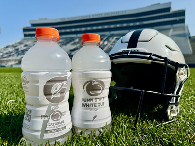 Gatorade and Penn State Join Forces For Nittany Lion Fan Giveaway and Release Limited-Edition Bottles for a Select Number of Lucky Winners