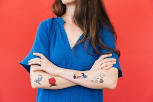 Blockheads, Blankets, and Good Grief! Temporary Tattoo Maker Tattly Launches PEANUTS Collection