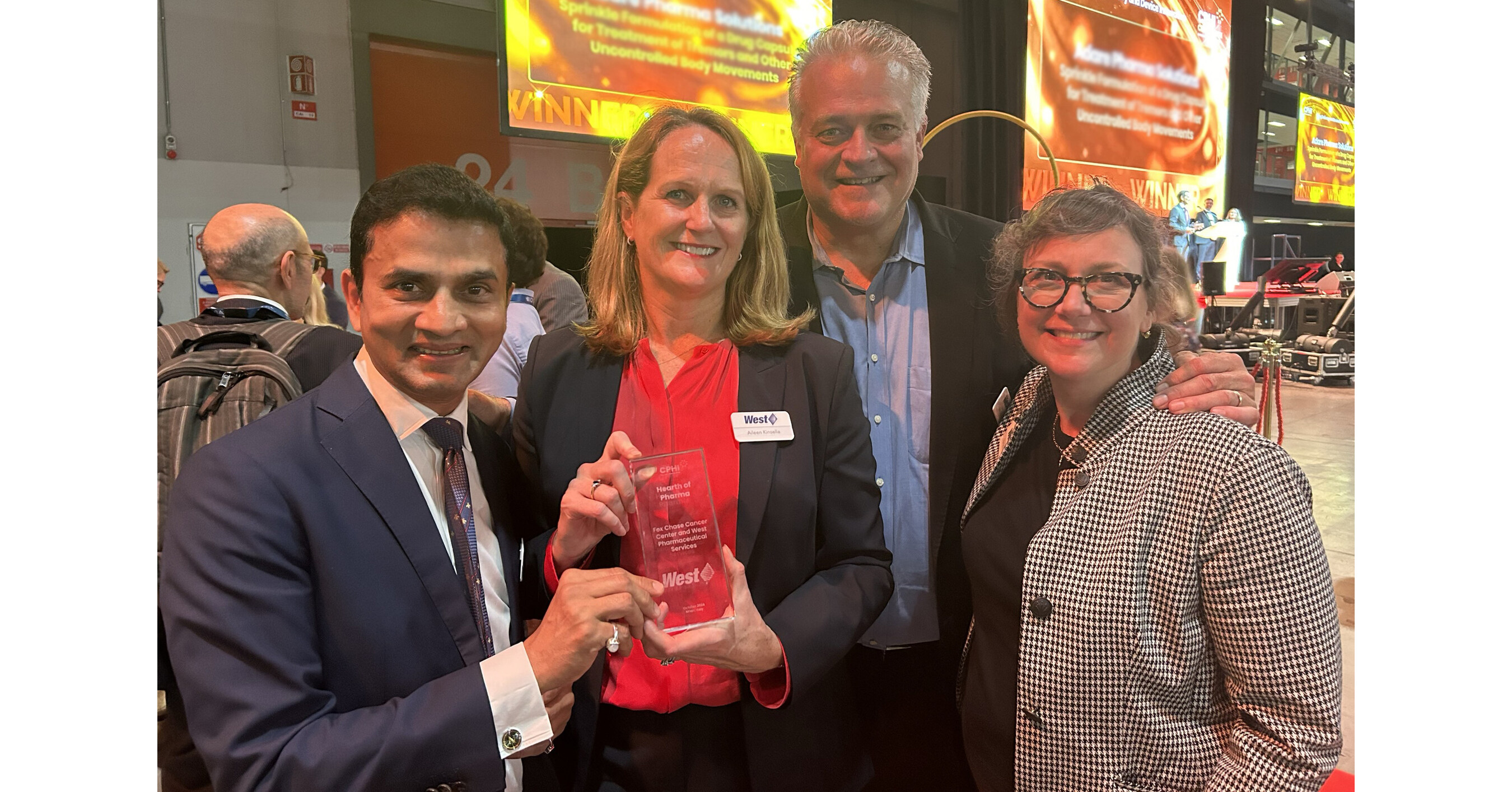 West Wins Heart of Pharma Award at 2024 CPHI Pharma Awards