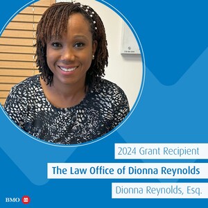 Local Attorney Dionna Reynolds Wins $10,000 BMO Celebrating Women Grant