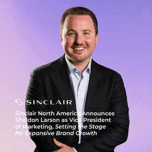 Sinclair North America Announces Sheldon Larson as Vice President of Marketing, Setting the Stage for Expansive Brand Growth