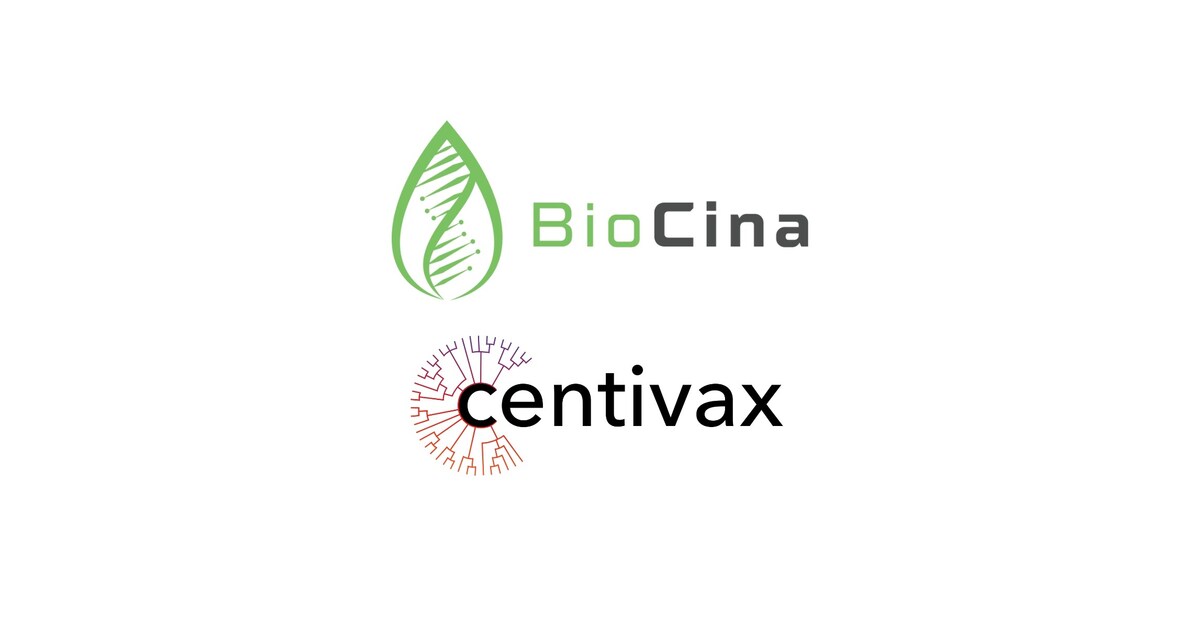 Centivax Selects Global CDMO BioCina to Initiate cGMP Manufacturing of