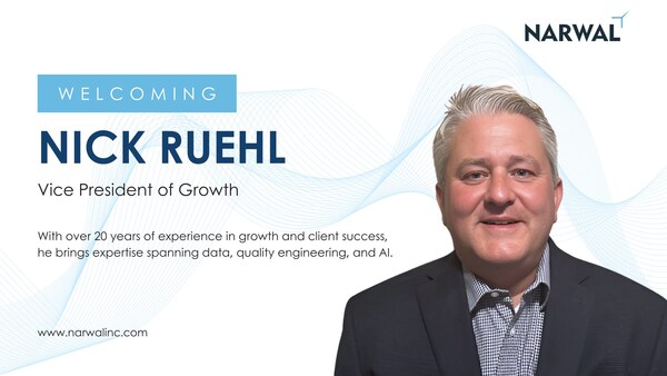 Narwal names Nick Ruehl VP of Growth