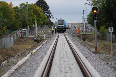 NGE celebrated in April 2024 the commissioning of the Ferrocarril Central