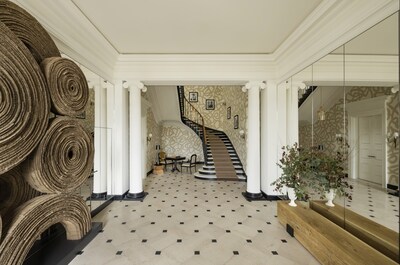 Maison Courvoisier Entrance Hall, designed by Gilles & Boissier