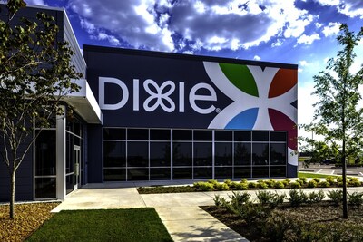 The new state-of-the-art Dixie® tableware plant in Jackson, Tennessee, sits on 241 acres and is 900,000 square feet. Production started in June 2024.