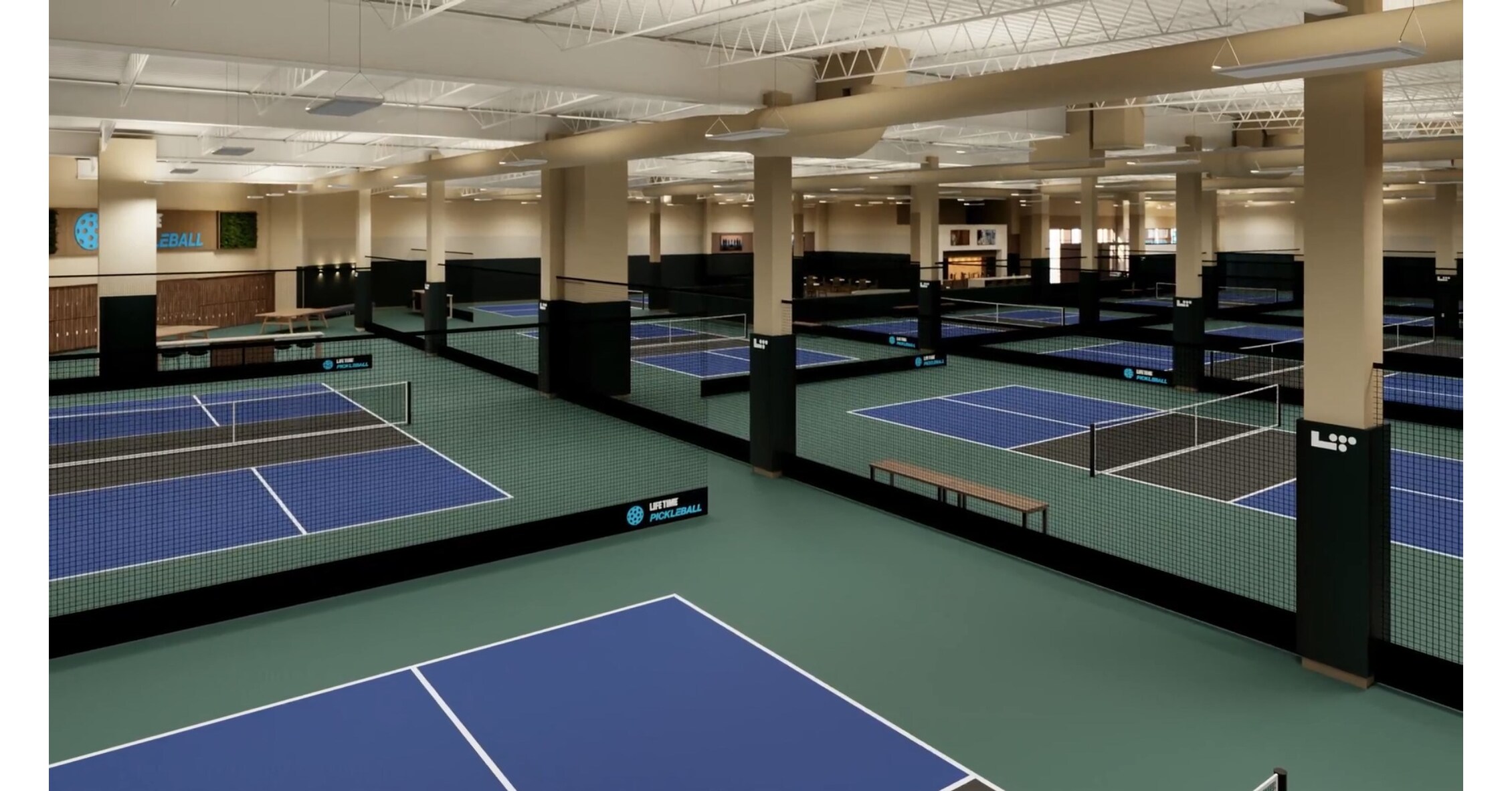 No Sleeping Here - Life Time Unveils 46,000-Square-Foot Pickleball