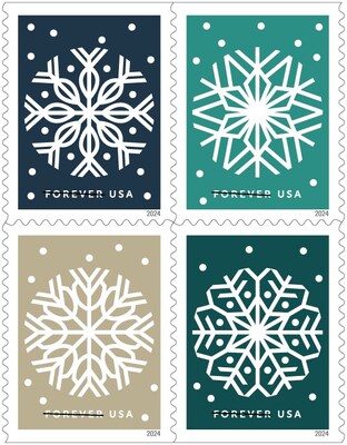 USPS Releases a Flurry of Winter Whimsy Stamps