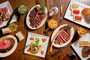 10-Cent Steaks at The Old Homestead, NYC