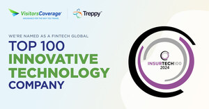 VisitorsCoverage® Recognized as a 2024 InsurTech100 Company