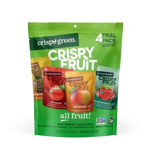 Crispy Green's New Seasonal Crispy Fruit Trial Pack is Now Available to Retailers for the January Wellness Rush!