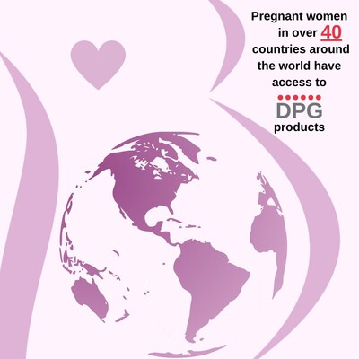 DPG celebrates expansion of its NVP treatment portfolio to 40 countries around the world (CNW Group/Duchesnay Pharmaceutical Group (DPG))