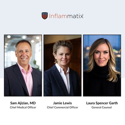 Three MedTech industry veterans join Inflammatix to advance commercialization of TriVerity™ Test