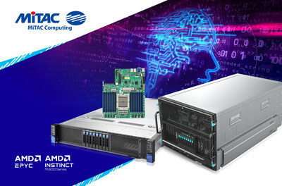 MiTAC Computing Leverages Latest AMD Enterprise Technologies Offering Leadership Performance and Density for AI-Driven Data Center Workloads