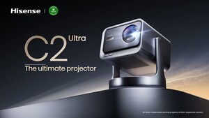 Hisense dévoile le mini projecteur laser intelligent 4K par excellence C2 Ultra en partenariat avec le programme « Designed for Xbox »