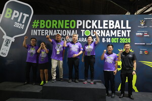 Minister Karim Launched Borneo's Biggest Pickleball Tournament and Asia's Largest Arena